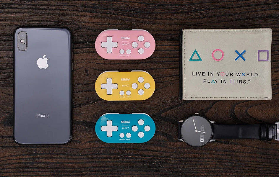 8BitDo Zero 2 Bluetooth Gamepad for  Nintendo Switch Windows Android macOS