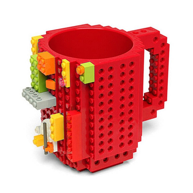 Build-It-Yourself Customisable Mug - Red