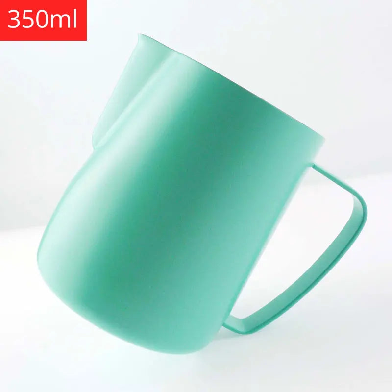 Stainless Steel Milk Frothing Jug - Mint / 350mL