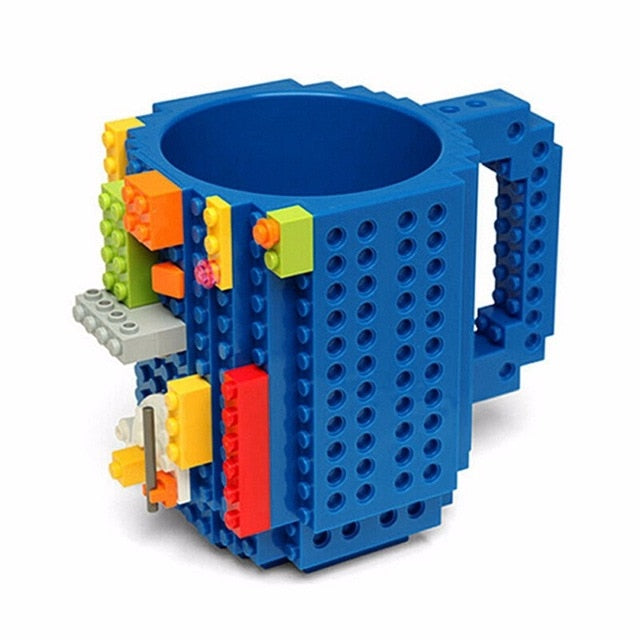 Build-It-Yourself Customisable Mug - Blue