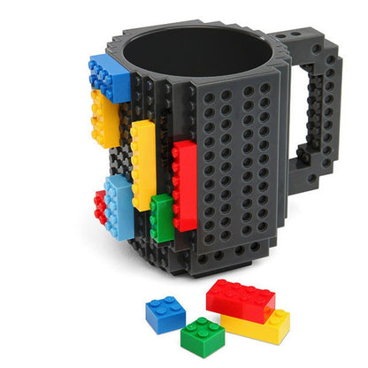 Build-It-Yourself Customisable Mug - Black