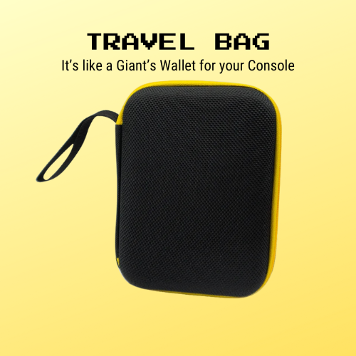 R36S protective travel bag included in the GAME ON Bundle