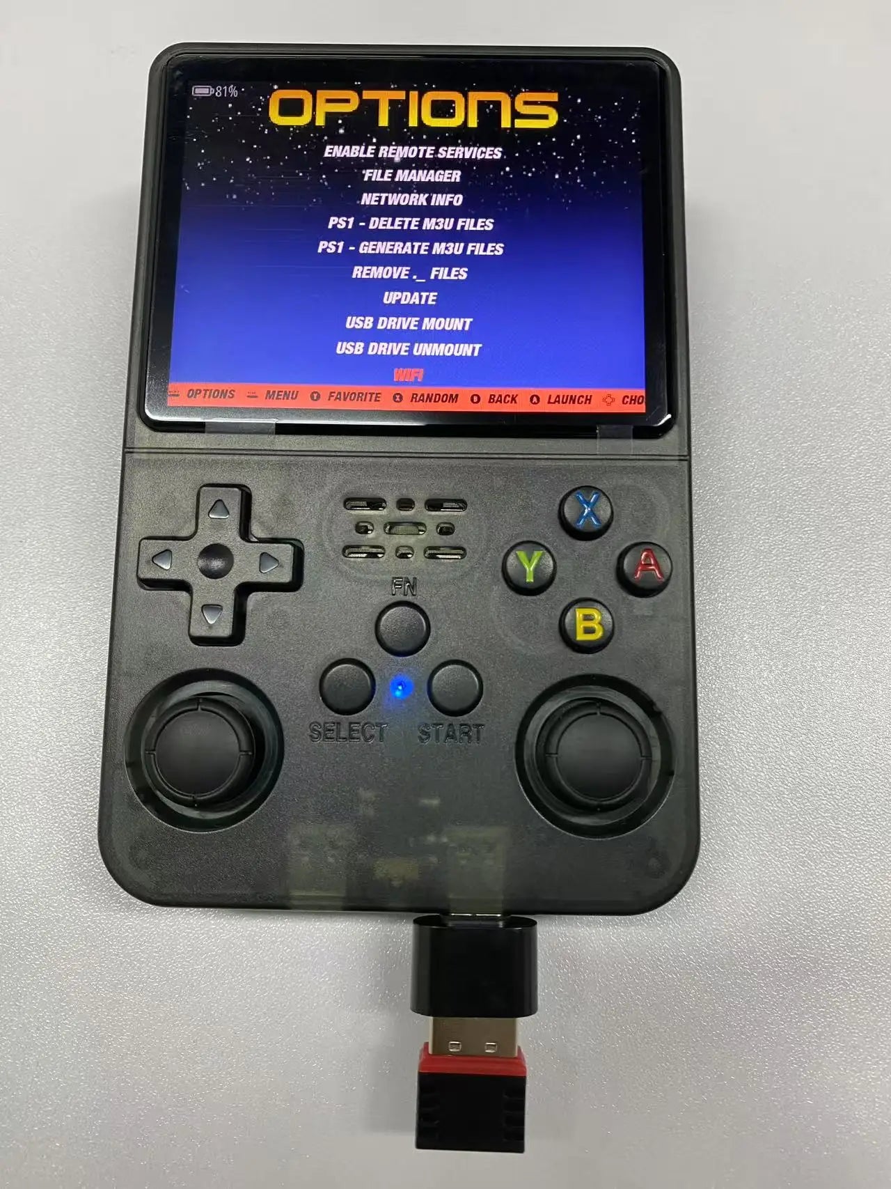 R36S USB WiFi + Type-C OTG Adapter Kit