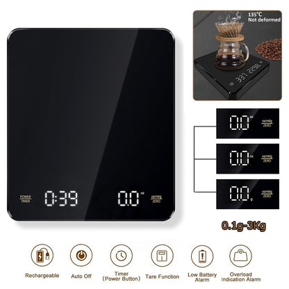 Electronic Smart Kitchen Scales USB Charging -