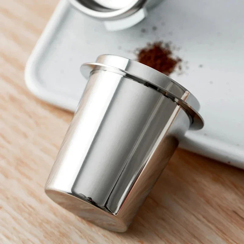 Coffee Dosing Cup - Silver / 51mm