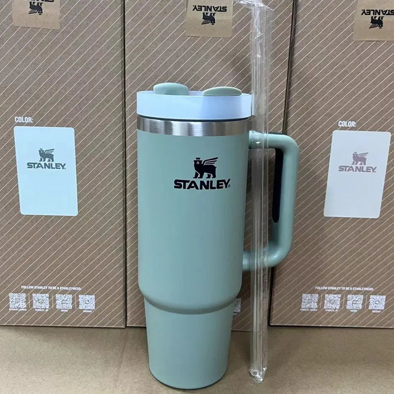 Stanley Quencher H2.0 FlowState Tumbler - Dark Green / 887mL - 30oz