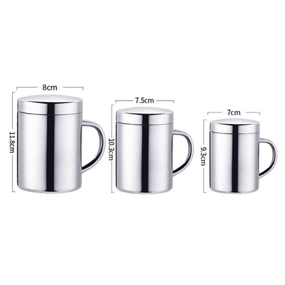 Double Wall Stainless Steel Coffee Mug