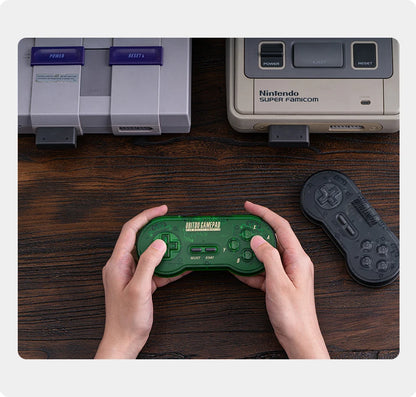 8BitDo SN30 2.4G Wireless Gamepad for Original SNES/SFC (Jade Green)