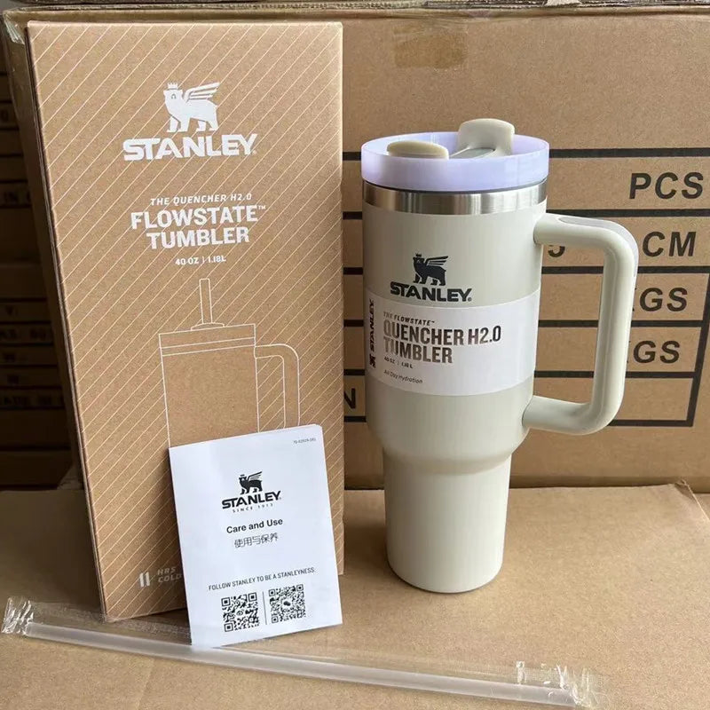 Stanley Quencher H2.0 FlowState Tumbler - Sand Dune / 887mL - 30oz