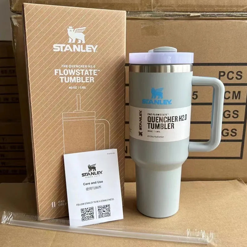 Stanley Quencher H2.0 FlowState Tumbler - Haze Blue / 887mL - 30oz