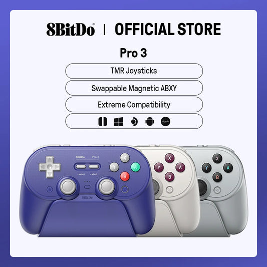 8BitDo Pro 3 Wireless Controller
