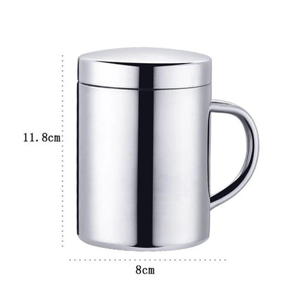 Double Wall Stainless Steel Coffee Mug