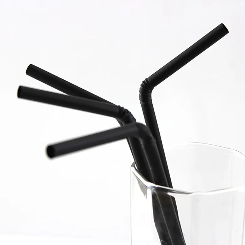 50-3000Pcs Plastic Drinking Straws