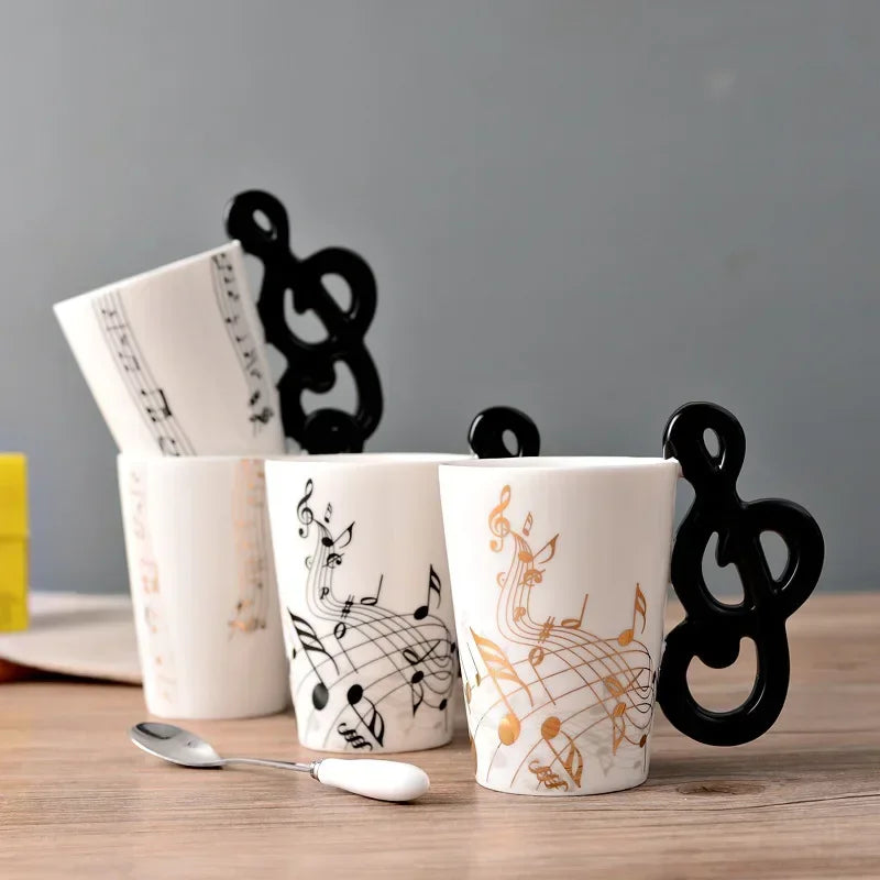 Novelty Music Ceramic Cup (250mL)